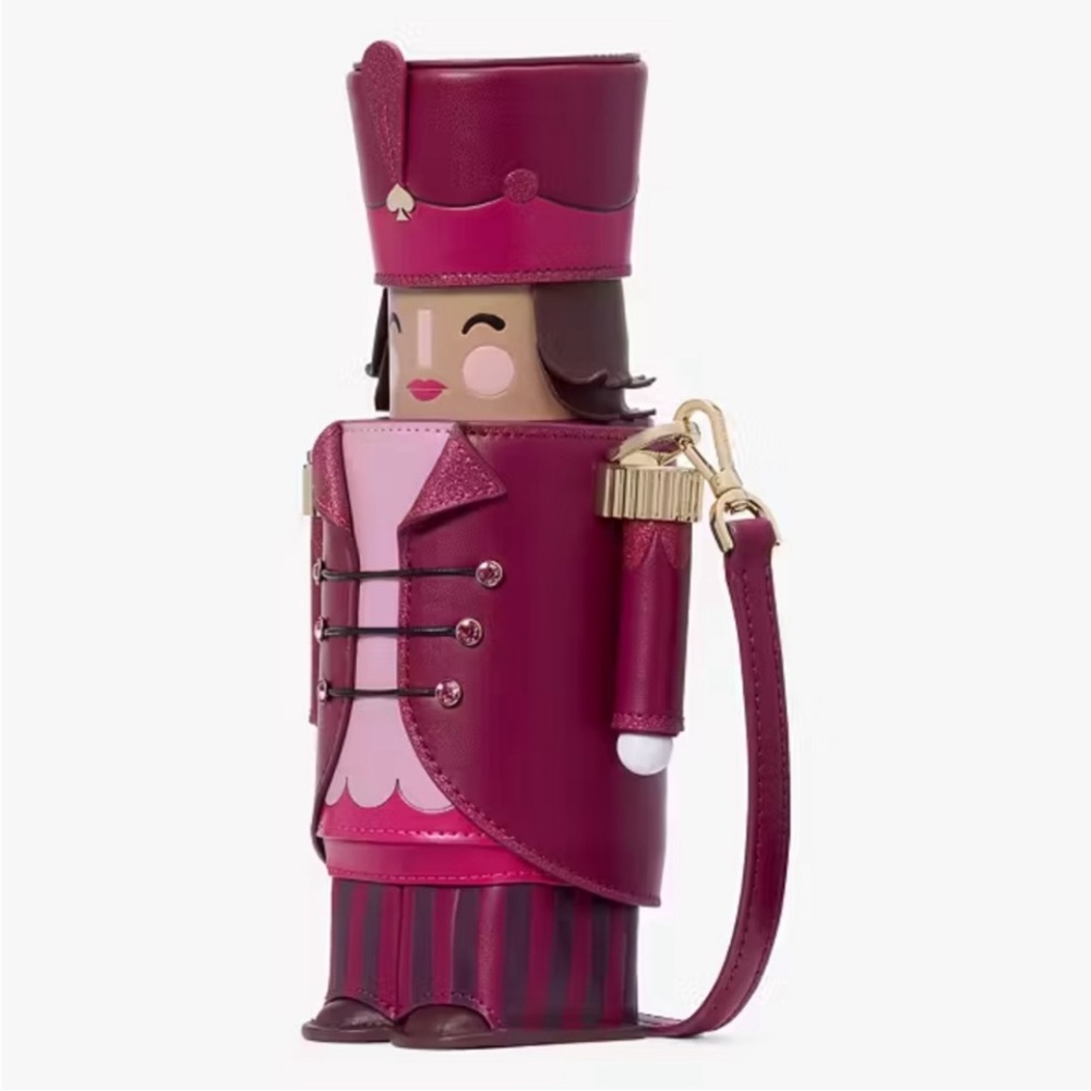 Kate Spade NWT oh what fun 3-D Nutcracker novelty Crossbody bag - Picture 2 of 11